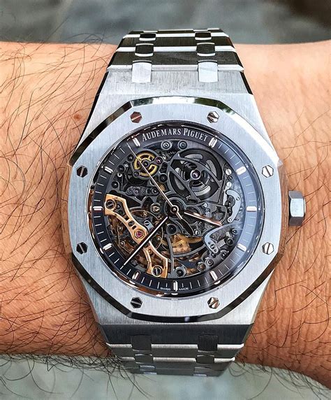 audemars piguet royal oak automatic with skeleton dial|audemars piguet royal oak sale.